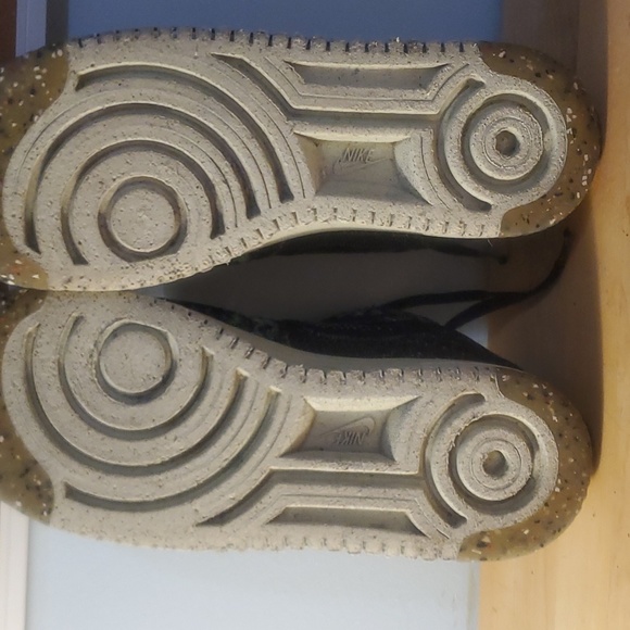 NIKE AIR FORCE 1 CRATER FLYKNIT NEXT NATURE 'BLACK VOLT' - Picture 4 of 4